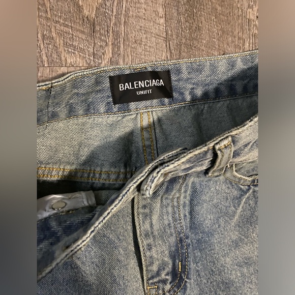 Balenciaga blue relaxed fit denim - Picture 3 of 3